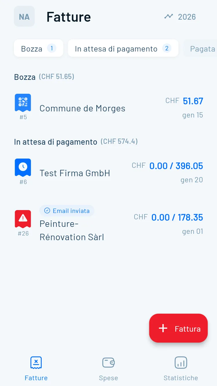 Fatturazione Mobile Magic Heidi