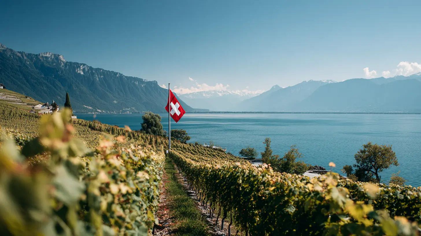Paesaggio di Lucerna Svizzera